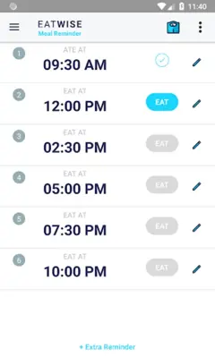 EatWise - Meal Reminder android App screenshot 4
